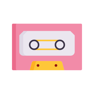 Tape drive, Animated Icon, Flat