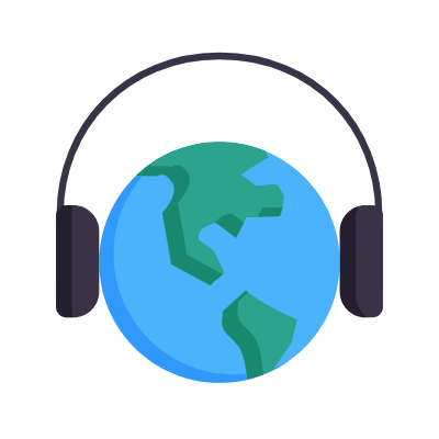 International music, Animated Icon, Flat
