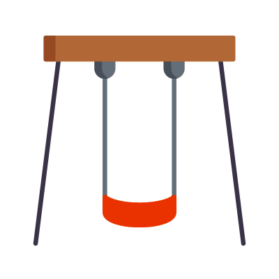 Swing, Animated Icon, Flat