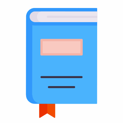 Book, Animated Icon, Flat