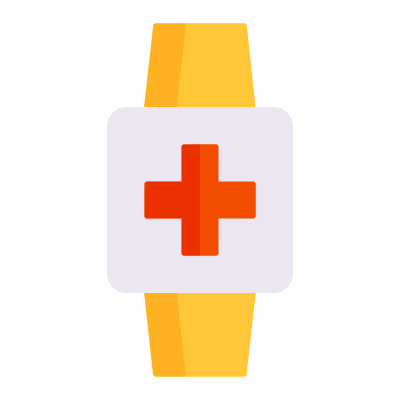 Smartwatch, Animated Icon, Flat