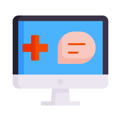 Online appointment, Animated Icon, Flat