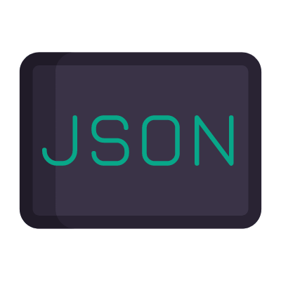 Json, Animated Icon, Flat