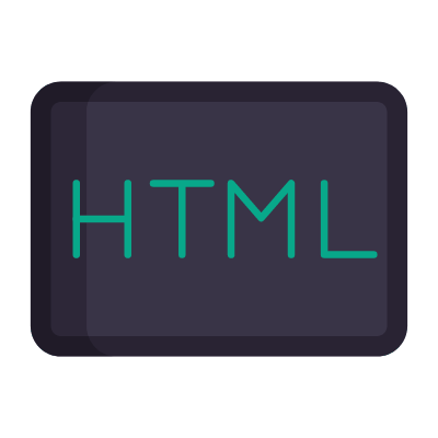 Html5 code, Animated Icon, Flat