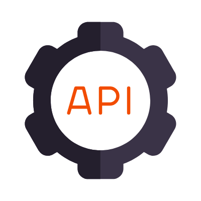 Rest API, Animated Icon, Flat