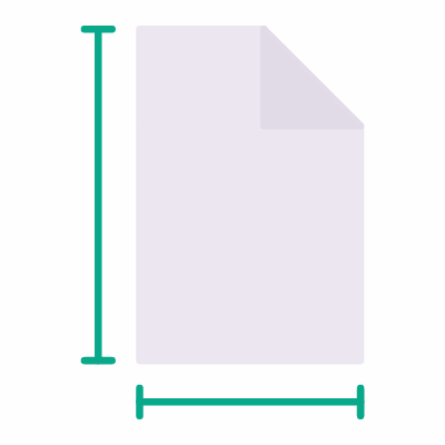 Page size, Animated Icon, Flat