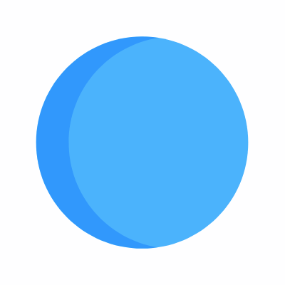 Circle, Animated Icon, Flat