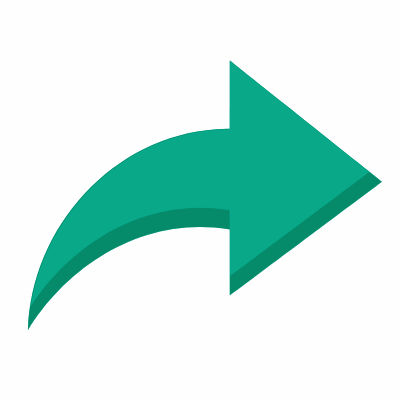 Share arrow, Animated Icon, Flat