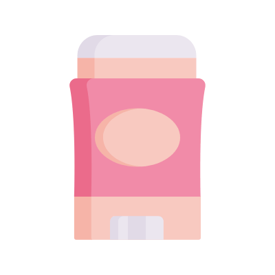 Deodorant stick, Animated Icon, Flat