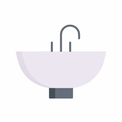 Sink, Animated Icon, Flat