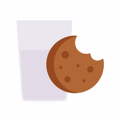 Cookies, Animated Icon, Flat