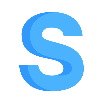 S, Animated Icon, Flat