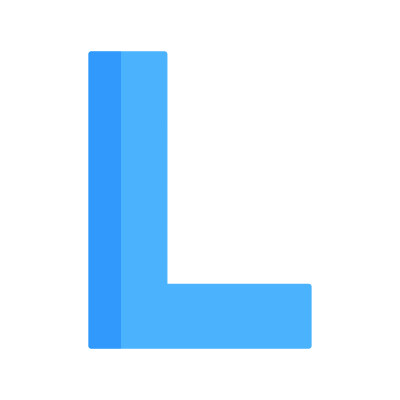 L, Animated Icon, Flat
