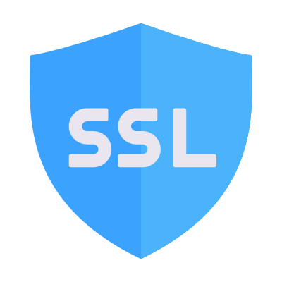 SSL Security, Animated Icon, Flat