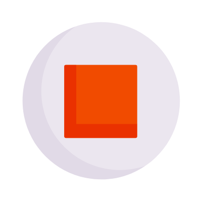 Record button, Animated Icon, Flat