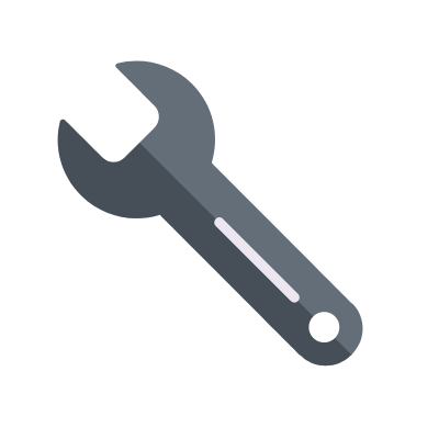 Tool, Animated Icon, Flat
