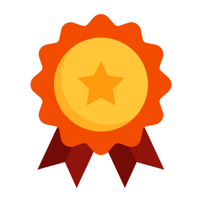 Prize, Animated Icon, Flat