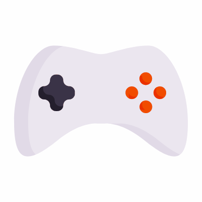 Game pad, Animated Icon, Flat