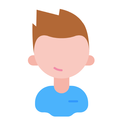 Boy, Animated Icon, Flat