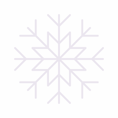Snowflake, Animated Icon, Flat