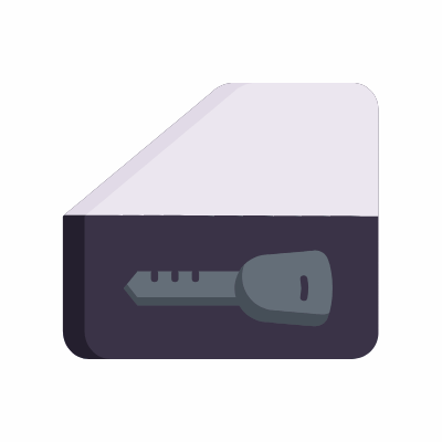 Door lock, Animated Icon, Flat