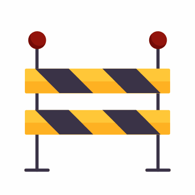 Road, Animated Icon, Flat