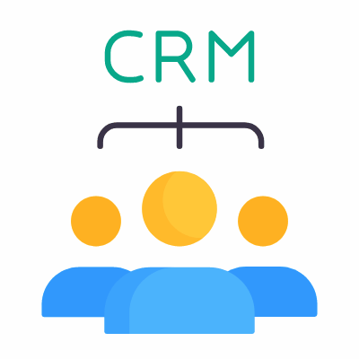 Customer management, Animated Icon, Flat
