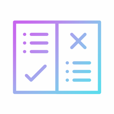 Guidelines, Animated Icon, Gradient