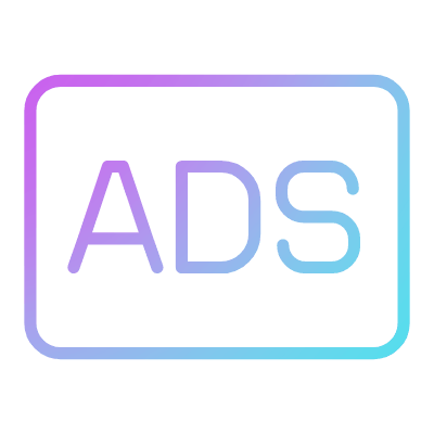 Remove ads, Animated Icon, Gradient