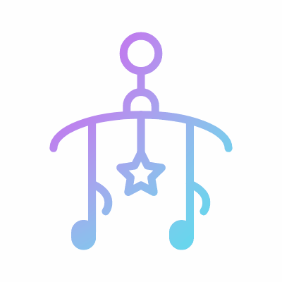 Lullaby, Animated Icon, Gradient