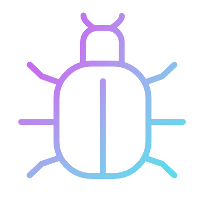 Bug pest, Animated Icon, Gradient
