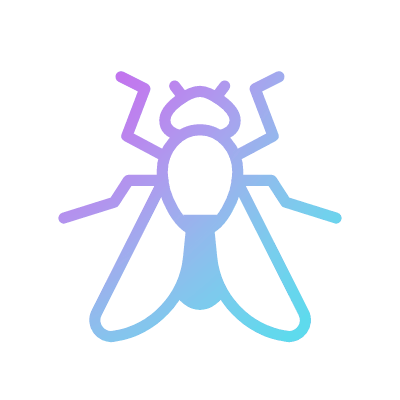 Fly, Animated Icon, Gradient