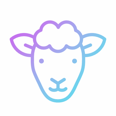 Lamb, Animated Icon, Gradient