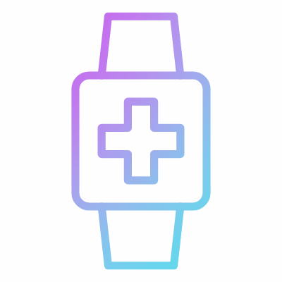 Smartwatch, Animated Icon, Gradient