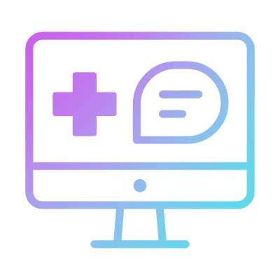 Online appointment, Animated Icon, Gradient
