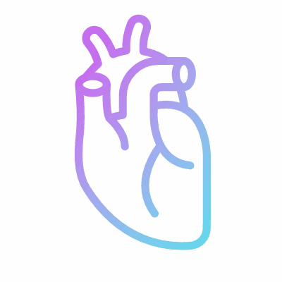 Heart, Animated Icon, Gradient