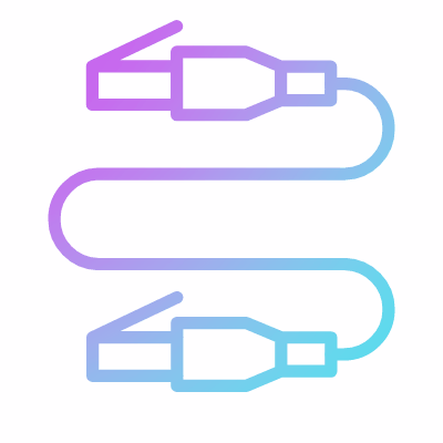 Cable network, Animated Icon, Gradient