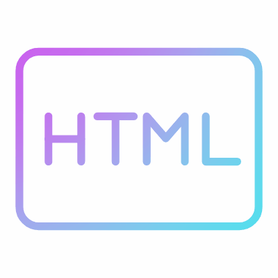 Html5 code, Animated Icon, Gradient