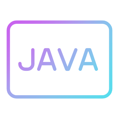 Java code, Animated Icon, Gradient