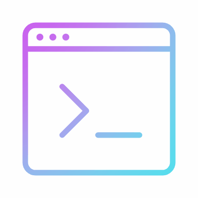 Command window, Animated Icon, Gradient