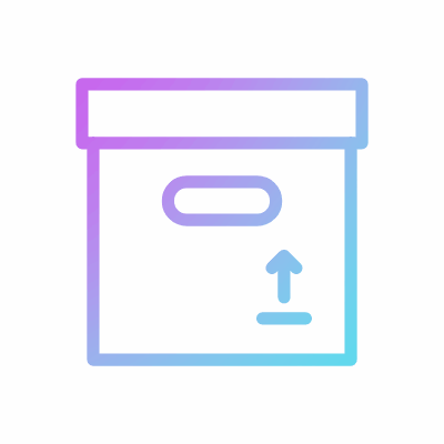 Package, Animated Icon, Gradient