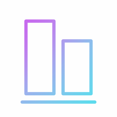 Align objects, Animated Icon, Gradient