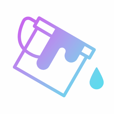 Fill a color, Animated Icon, Gradient