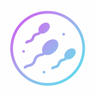 Embryo, Animated Icon, Gradient