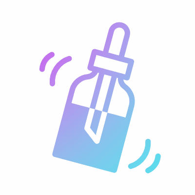 Shake dynamically, Animated Icon, Gradient