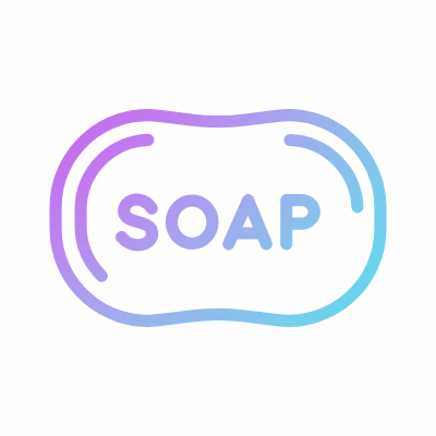Soap, Animated Icon, Gradient