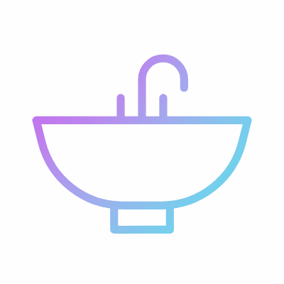 Sink, Animated Icon, Gradient