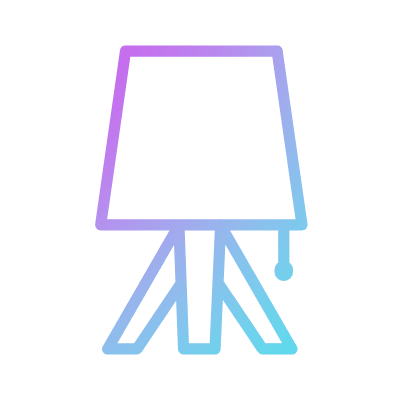 Lamp, Animated Icon, Gradient