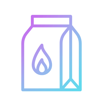 Charcoal, Animated Icon, Gradient