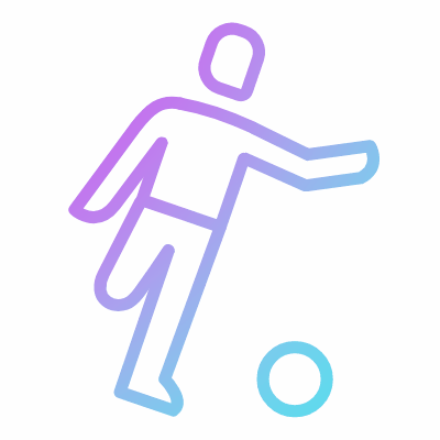 Soccer, Animated Icon, Gradient
